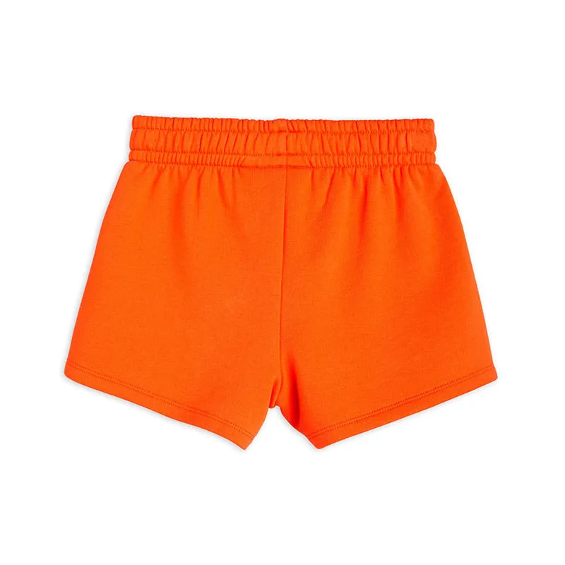 Mini Rodini - Note embroidered sweat shorts