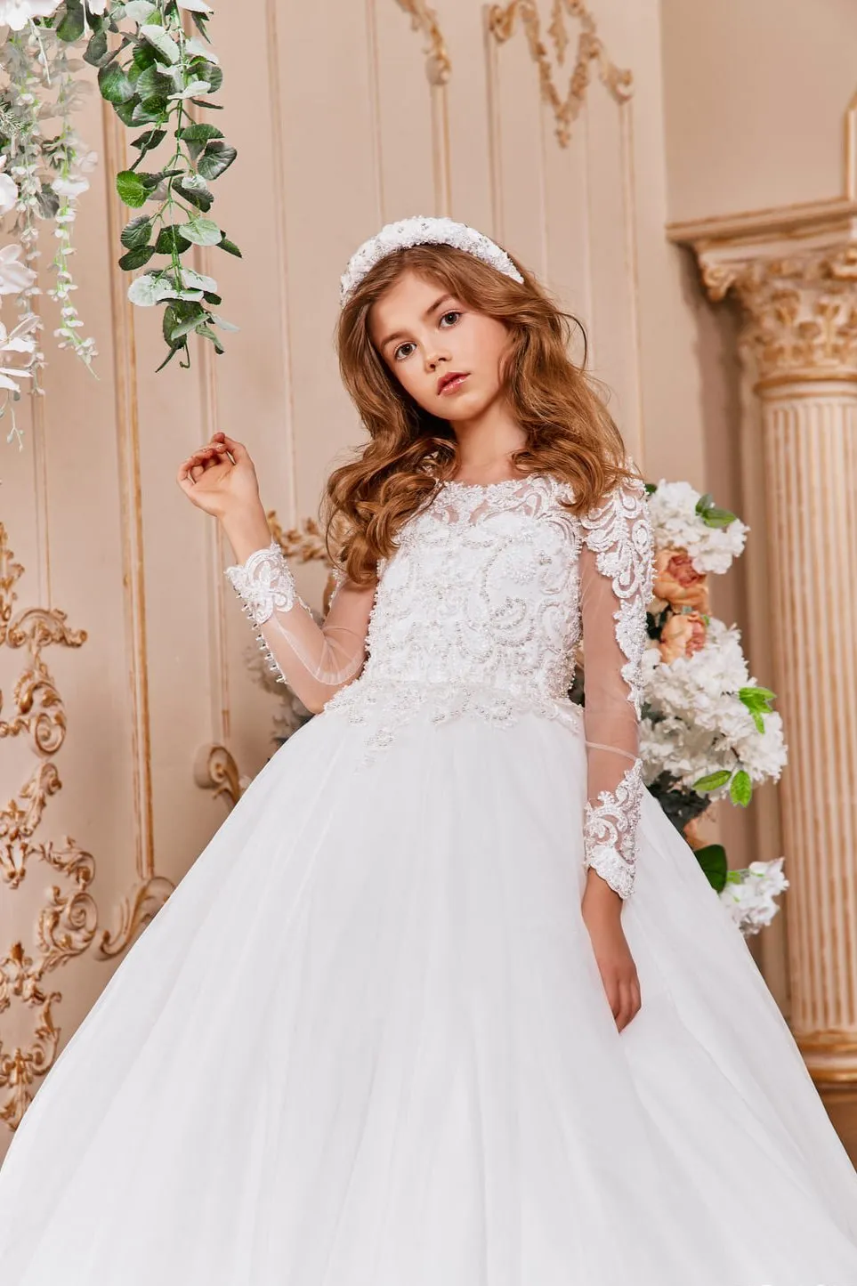 Modena Flower Girl Dress