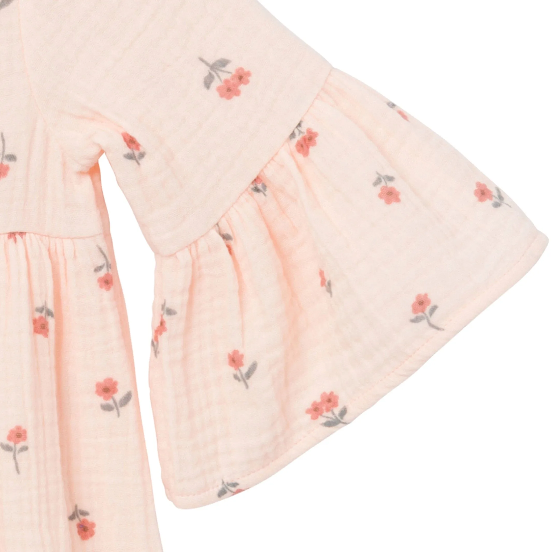 Mommy & Me Light Pink Daisies Gauze Dresses Bundle