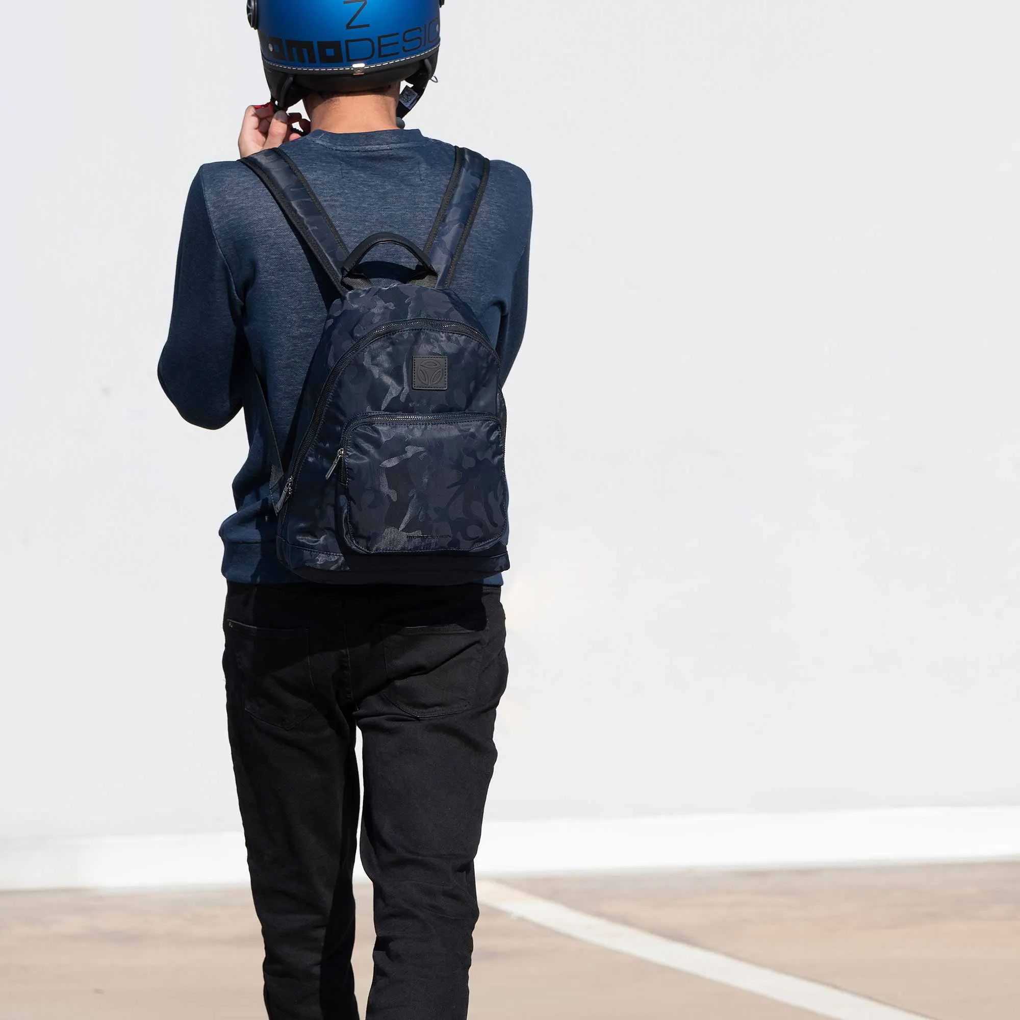 Momodesign Zaino Easy camu blue
