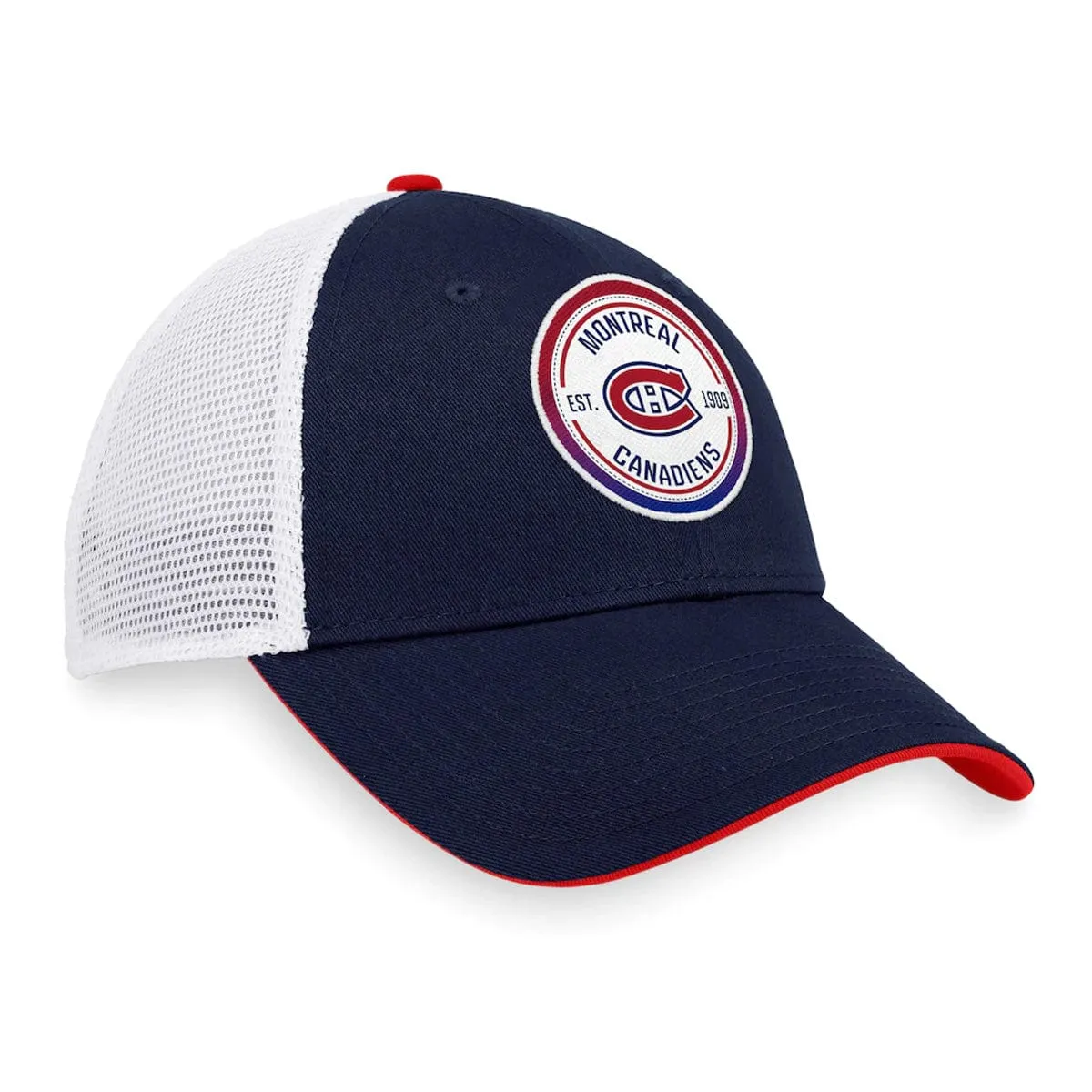 Montreal Canadiens Fanatics Iconic Gradient Structured Trucker Hat