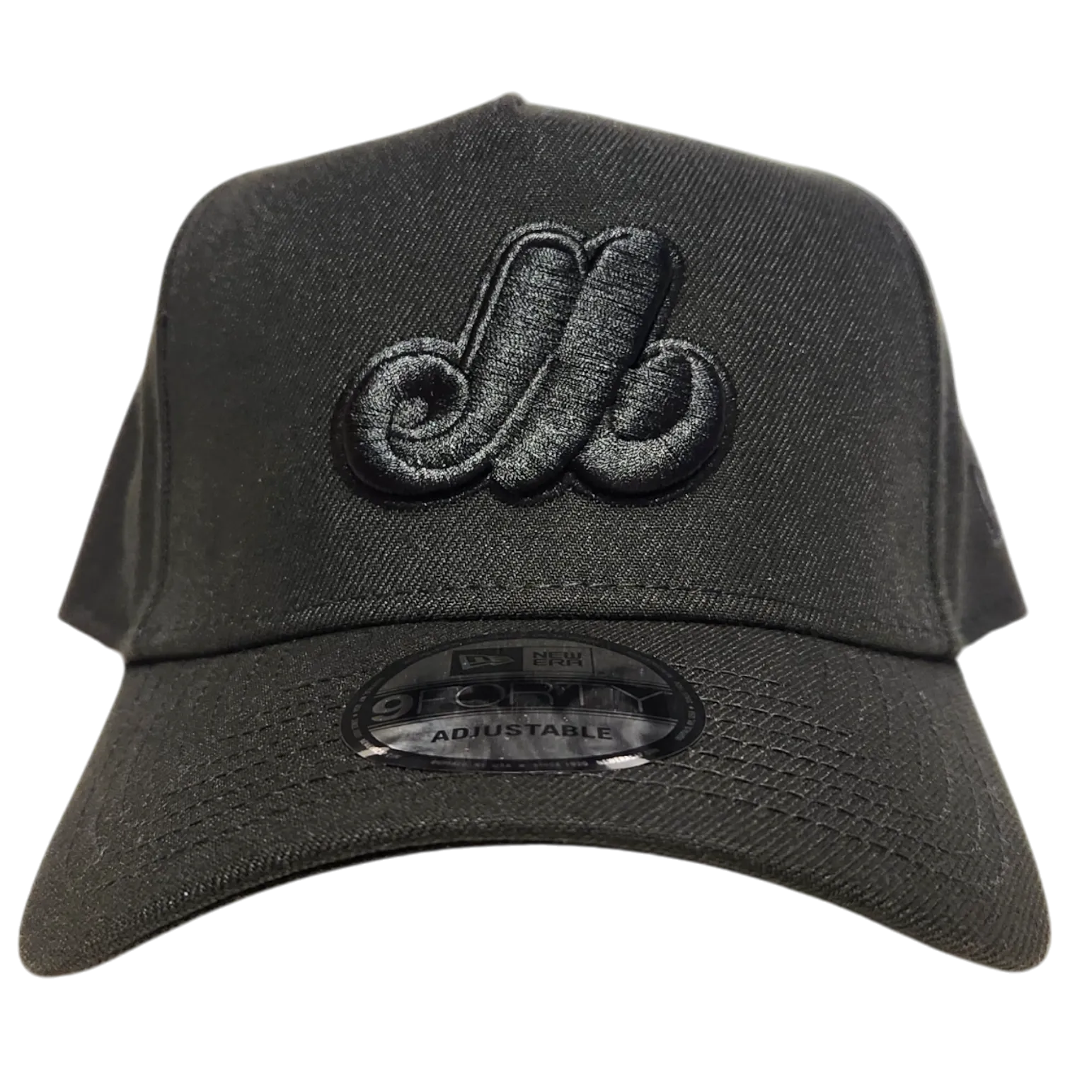Montreal Expos 9FORTY A-FRAME Snapback Blackout