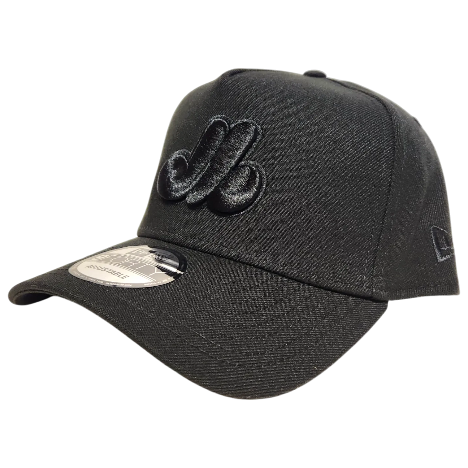 Montreal Expos 9FORTY A-FRAME Snapback Blackout