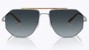 MORALDO-Silver / Blue Gradient