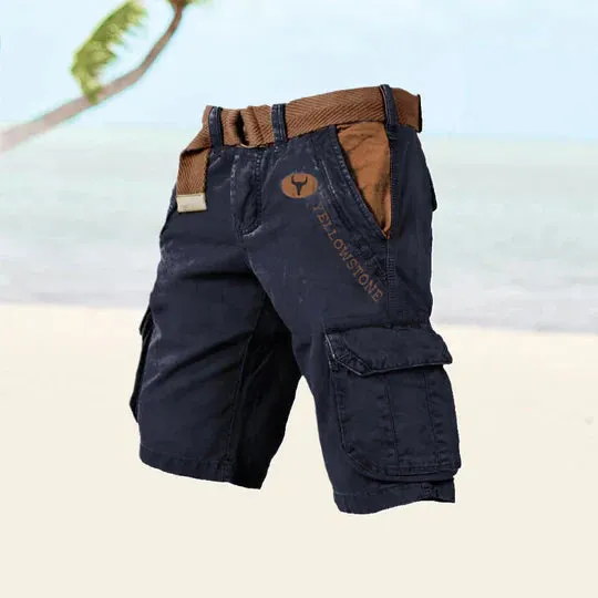Multi-pocket Cargo Shorts