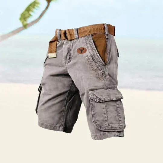 Multi-pocket Cargo Shorts