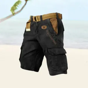 Multi-pocket Cargo Shorts