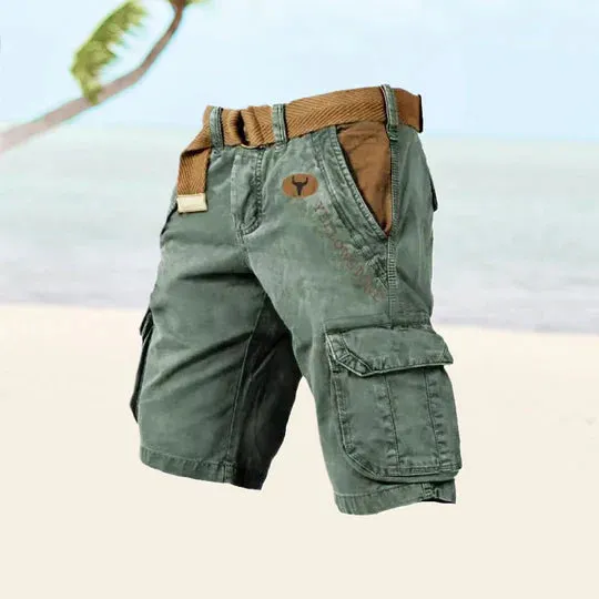 Multi-pocket Cargo Shorts