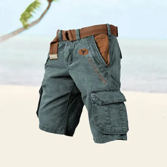 Multi-pocket Cargo Shorts