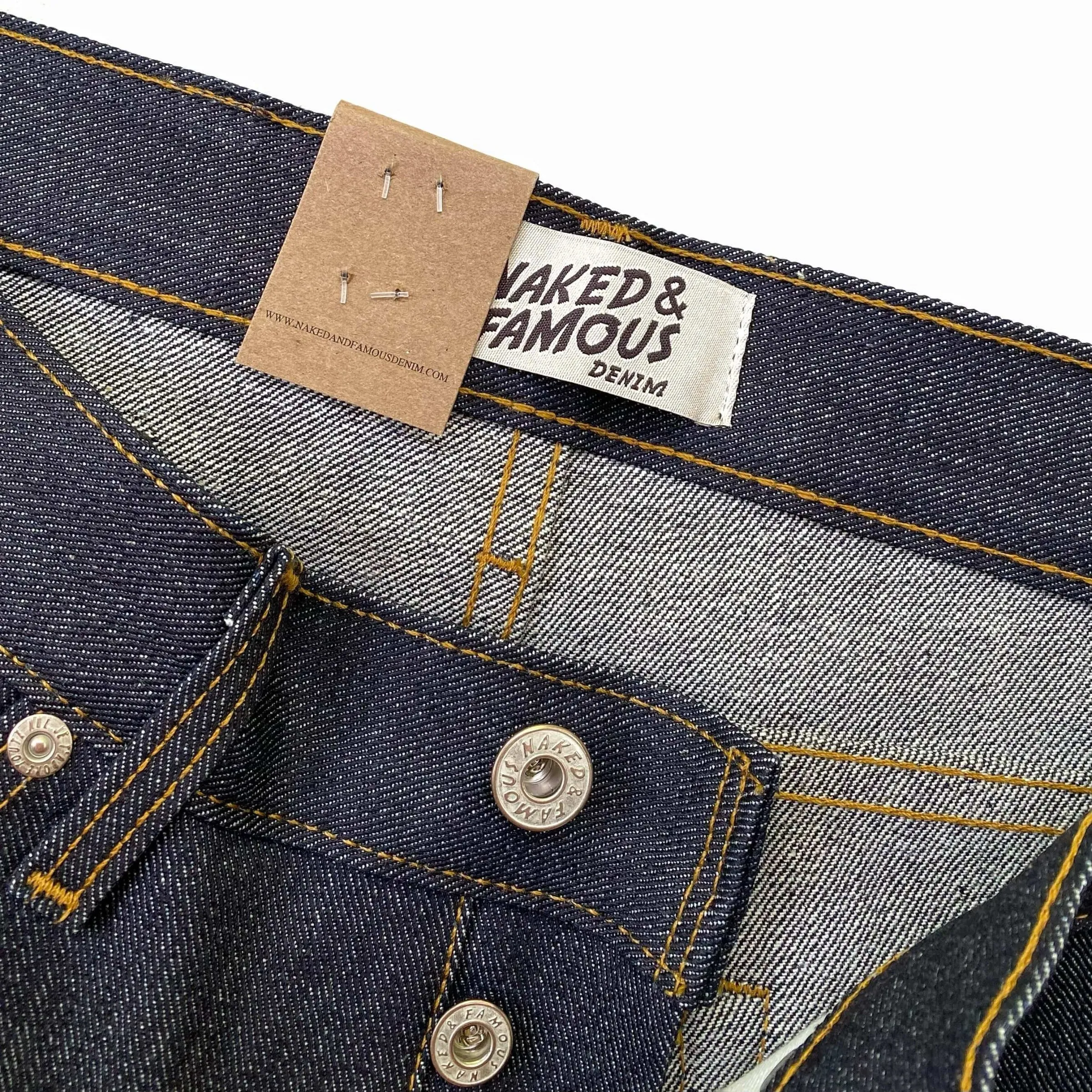 Naked & Famous Denim Left Hand Twill Selvedge - True Guy Jeans