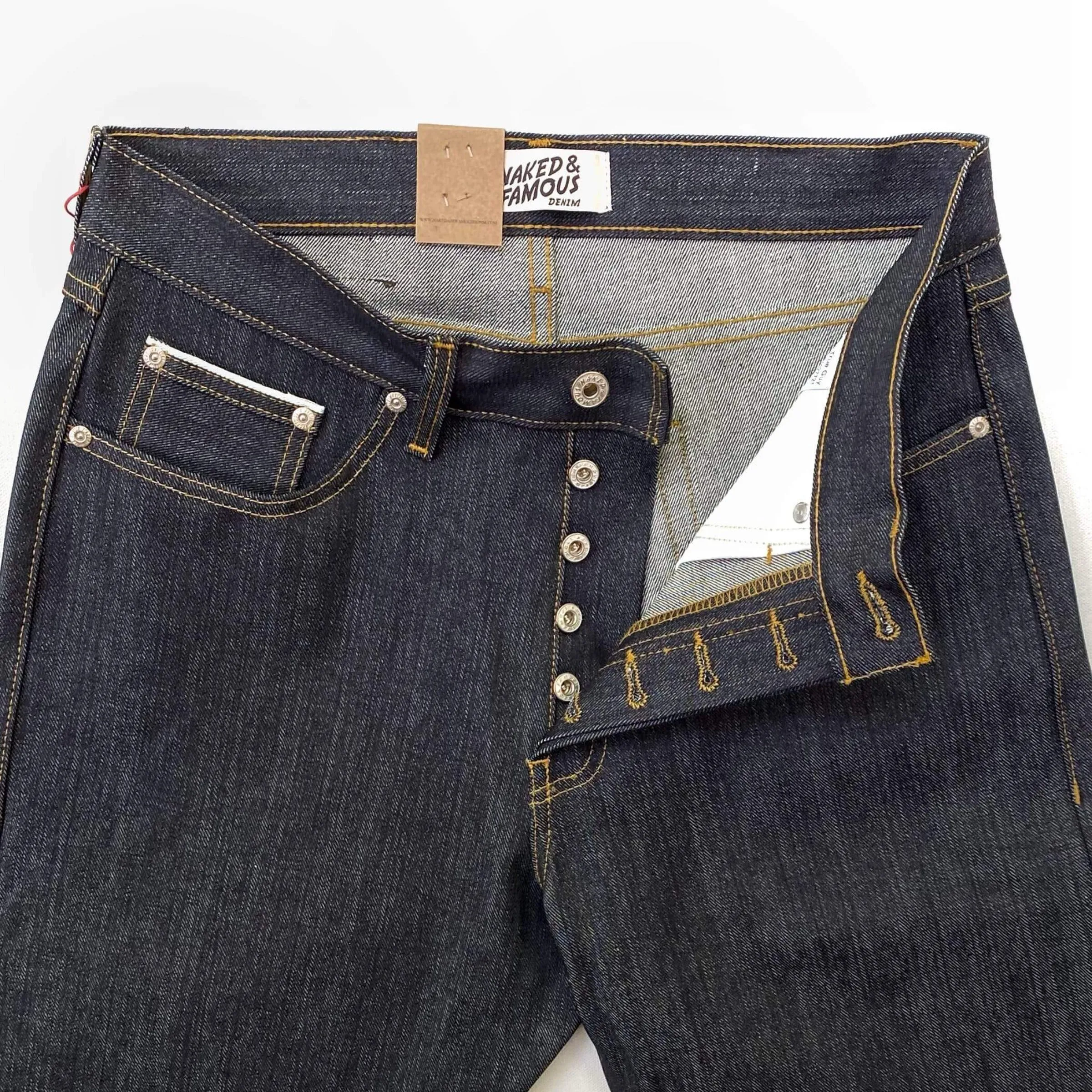 Naked & Famous Denim Left Hand Twill Selvedge - True Guy Jeans
