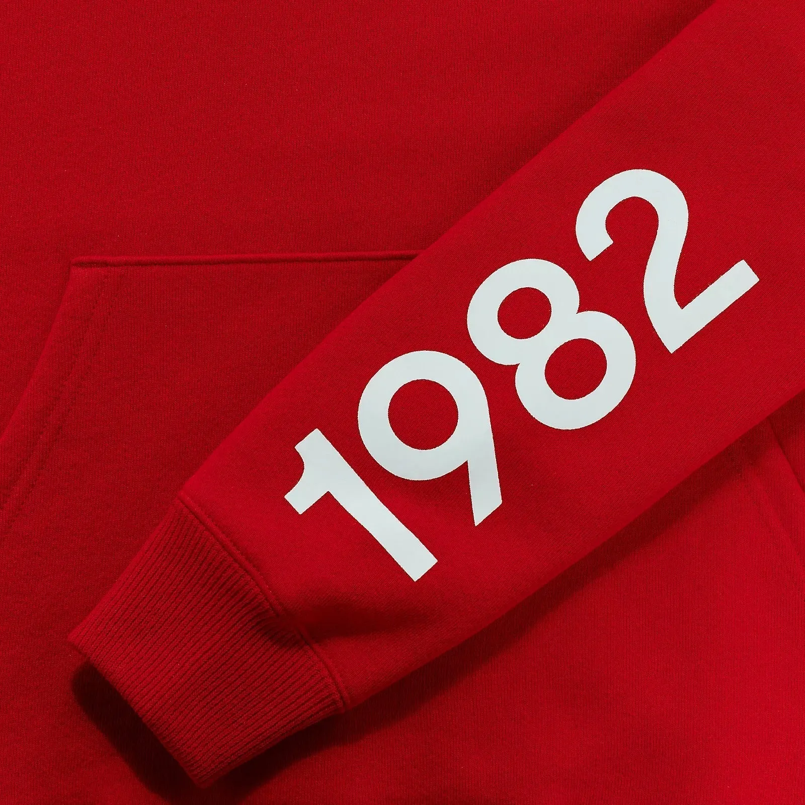 New Balance Men x Heritage Hoodie Team Red Made In USA MT21547-TRE