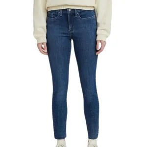 New with Tags Levi's Women's 311 Shaping Skinny Medium Wash Denim Raw Hem Jeans