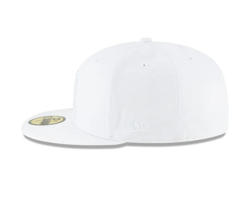 New York Yankees White/White 59FIFTY Fitted Hat