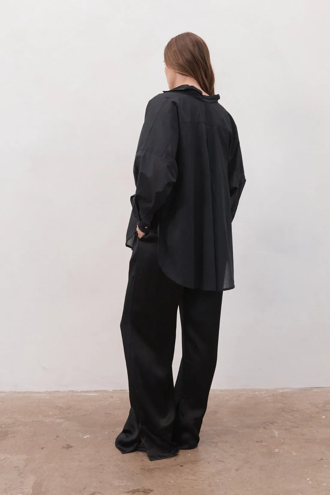 Nic Organic Cotton Shirt Black