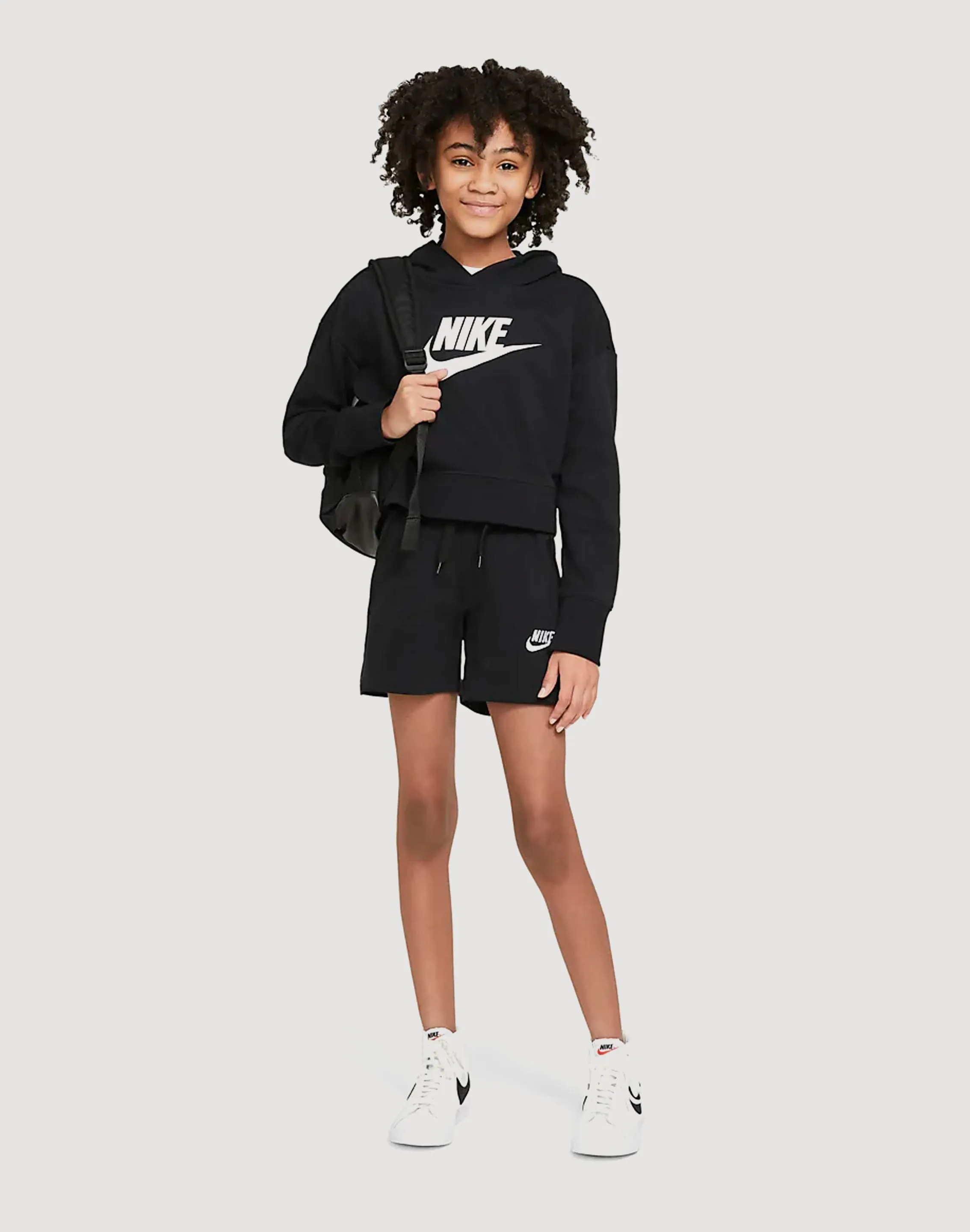 Nike Club French Terry Shorts Grade-School