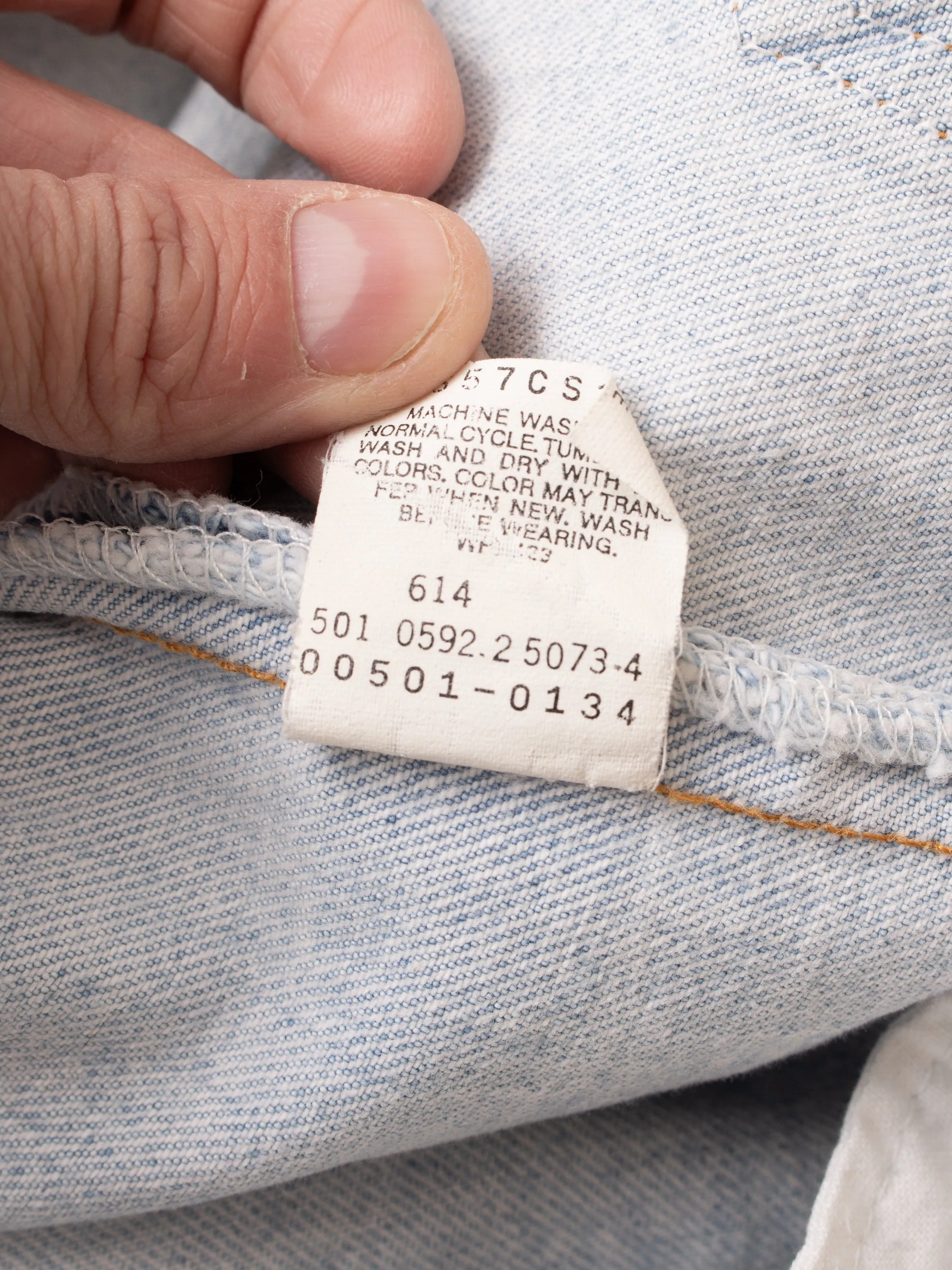 No. 44 Vintage 90's Made in USA Levi's 501 Jeans W36/L32