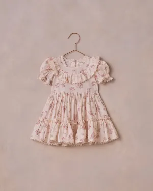 NORA LEE EVA DRESS BOW DITSY