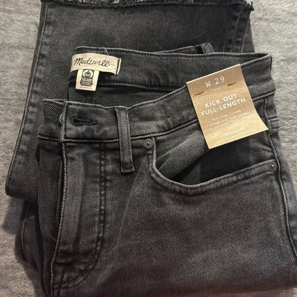 NWT Madewell Kick Out Full-Length Jeans