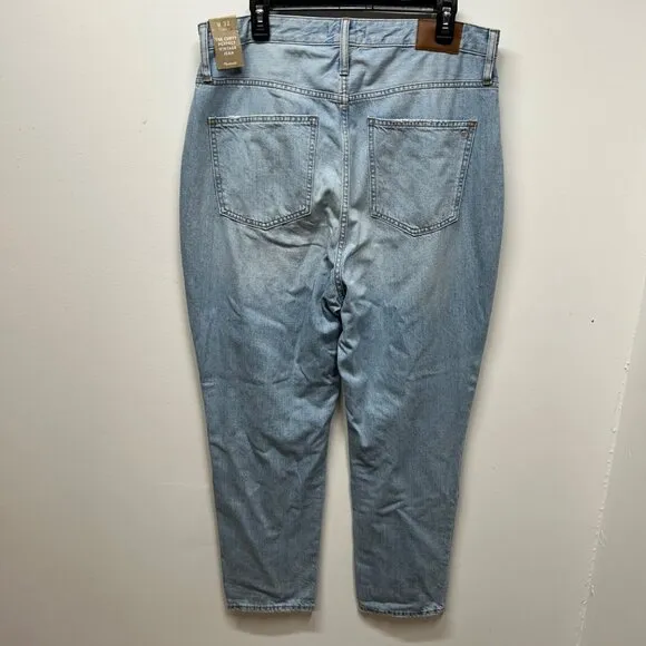 NWT Madewell The Curvy Perfect Vintage Jean Chesthunt Wash 32