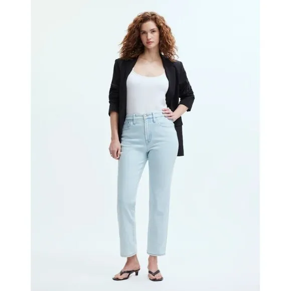 NWT Madewell The Curvy Perfect Vintage Jean Chesthunt Wash 32
