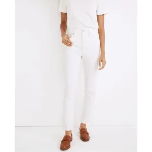 NWT Madewell The Tall Perfect Vintage Jean in Tile White, Size 32 Tall