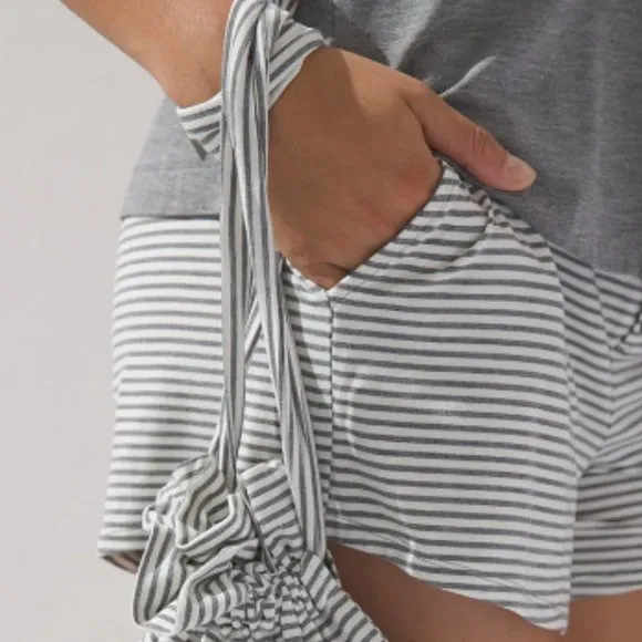 NWT Soma COOL NIGHTS Crewneck Tee &amp; Shorts Pajama Set
