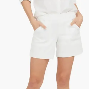 NWT Spanx 6-inch stretch twill shorts