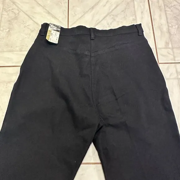 NWT Vintage Roper Western Denim Black Jeans Womens Size 17 Mom Jeans High Waist