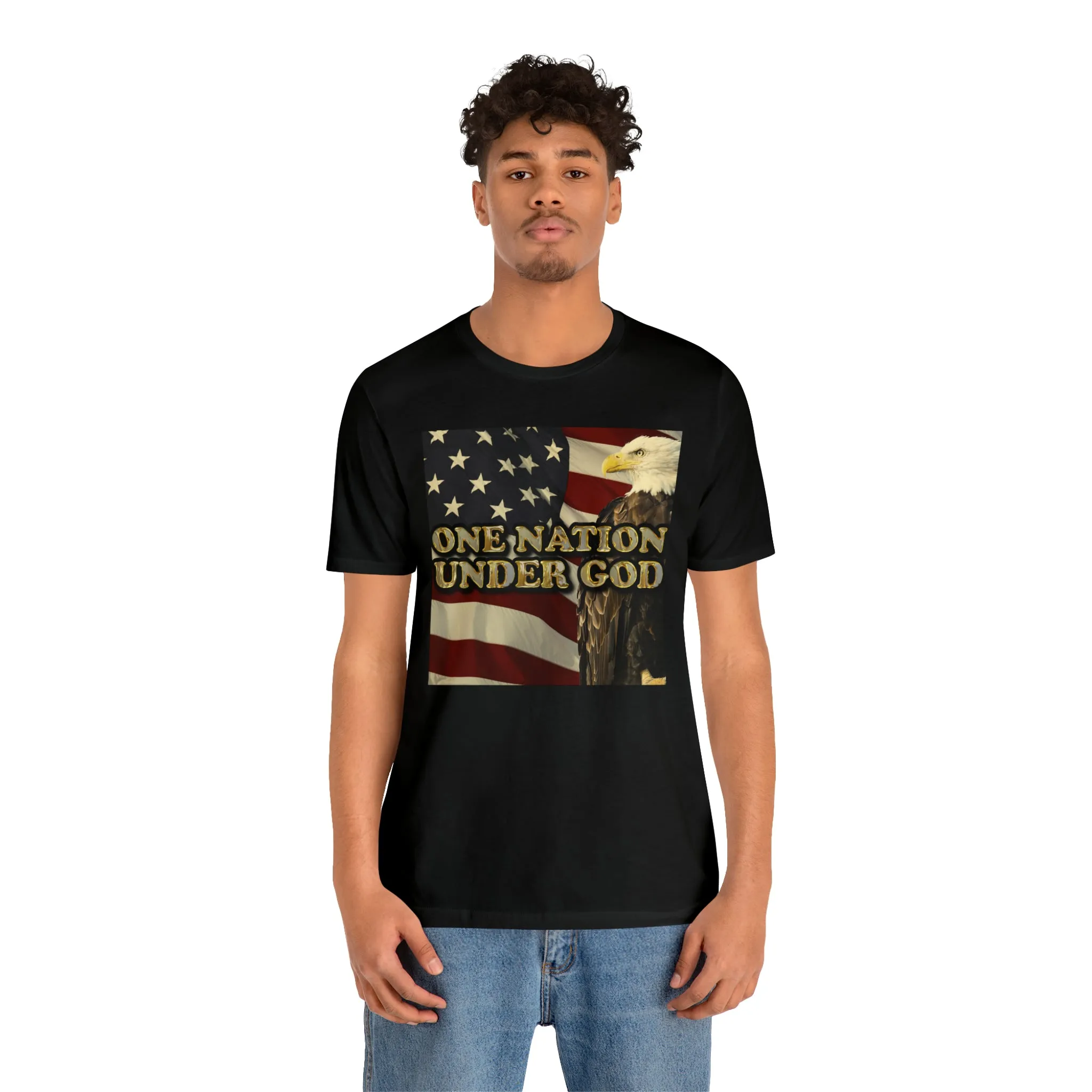 One Nation Under God Short Sleeve Tee