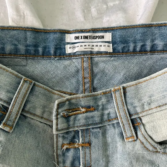 One Teaspoon Trashwhores cut off short shorts