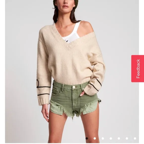 One Teaspoon Trashwhores cut off short shorts