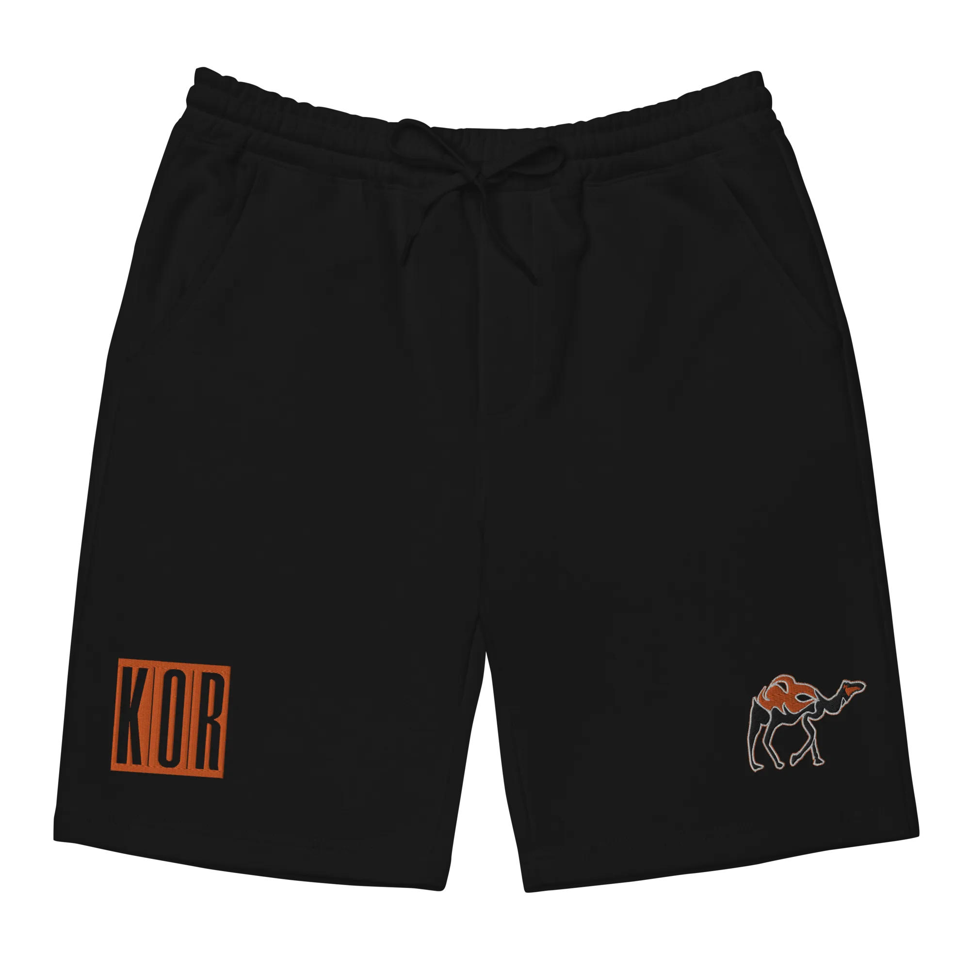 ORANGE CAMEL SHORTS
