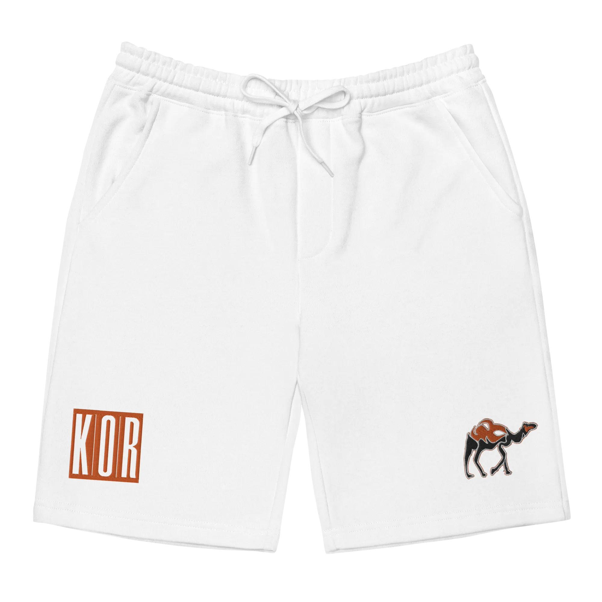 ORANGE CAMEL SHORTS