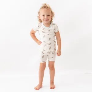 Otter Short Sleeve Pajama Set