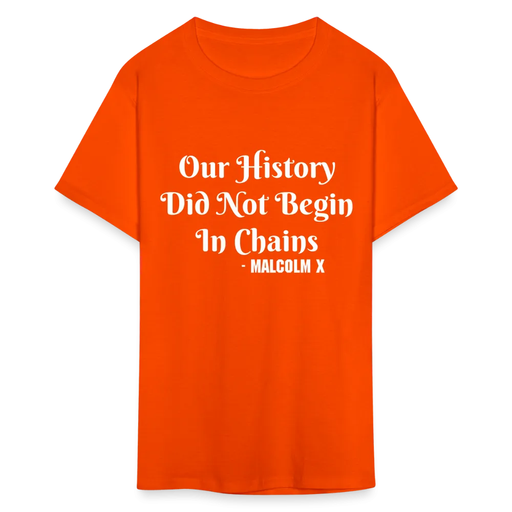 Our History - Malcolm X - T-Shirt