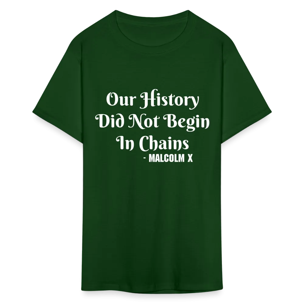Our History - Malcolm X - T-Shirt