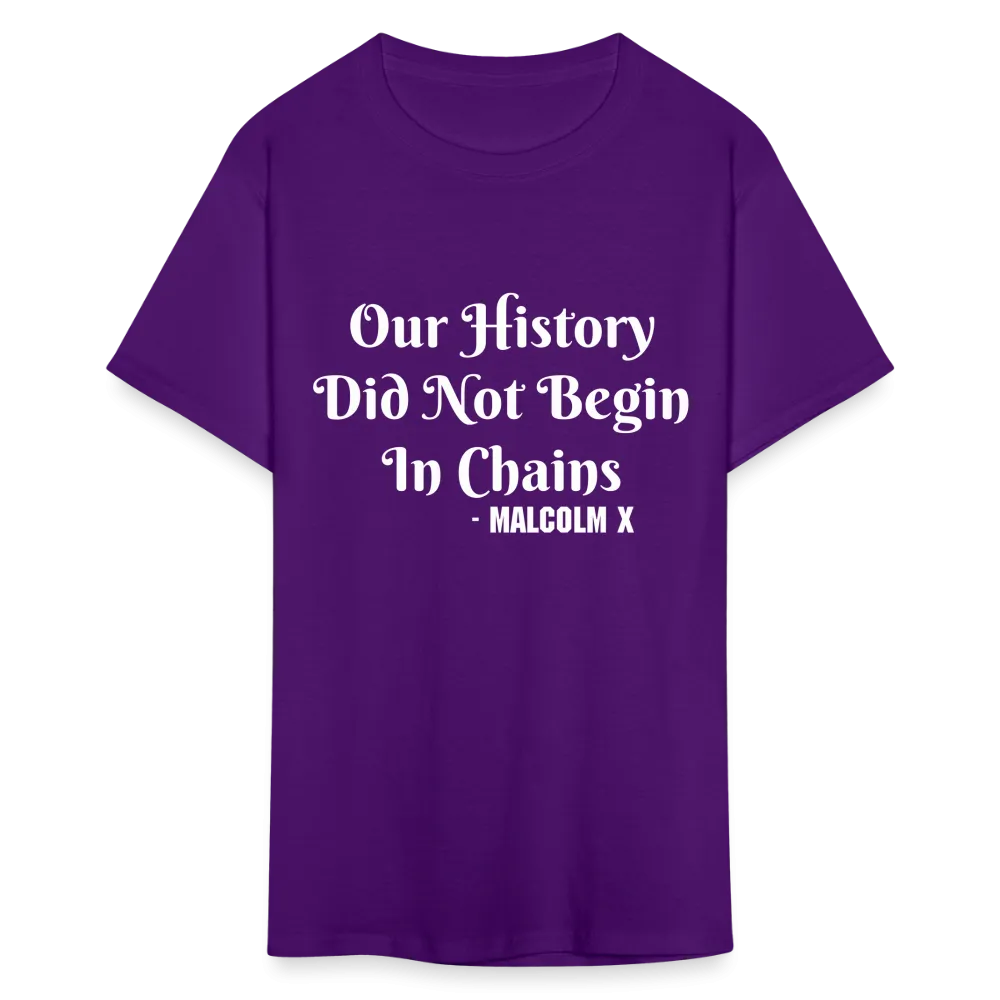 Our History - Malcolm X - T-Shirt