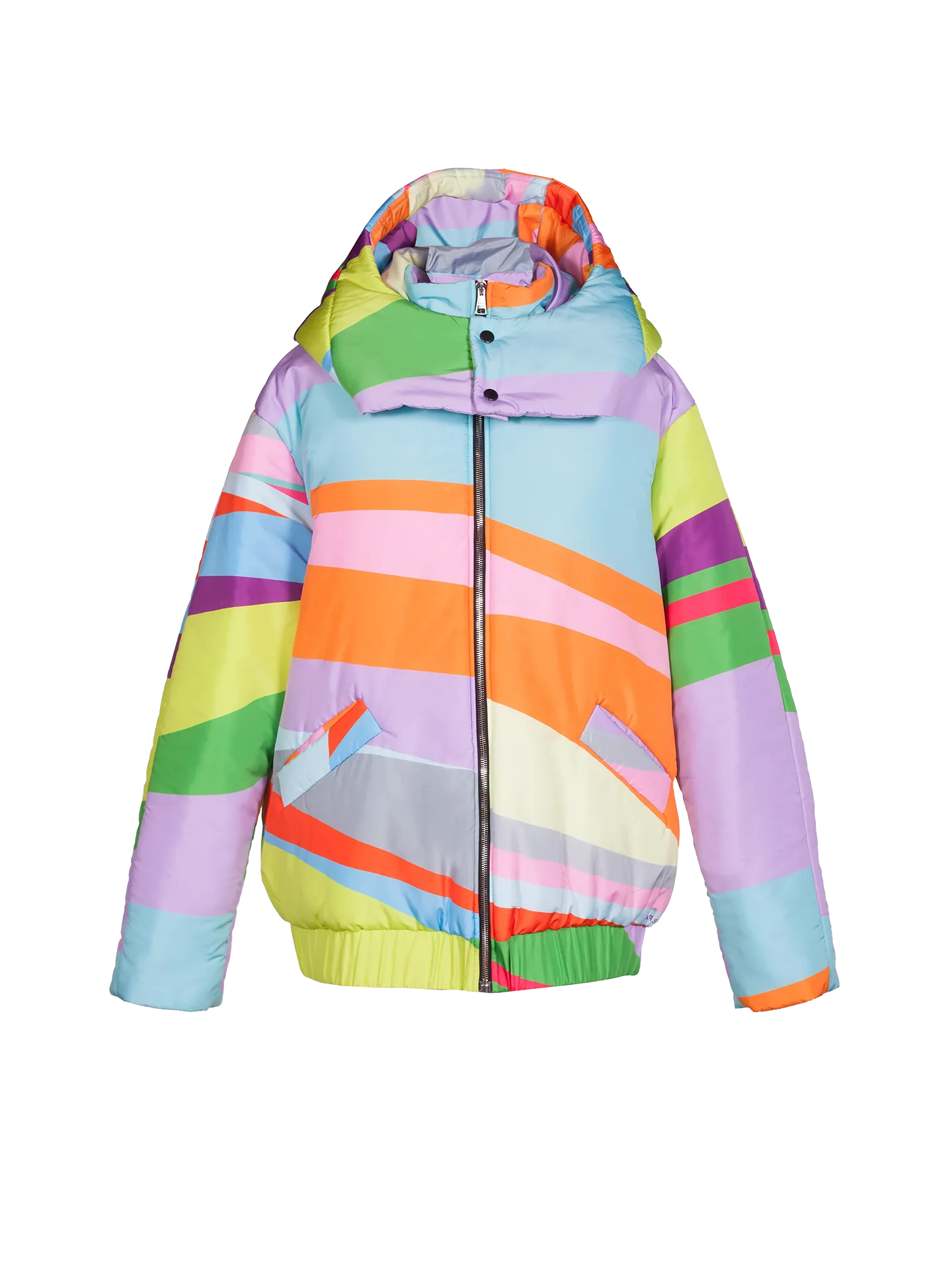 Oversized Jacket Rainbow