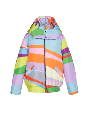 Oversized Jacket Rainbow
