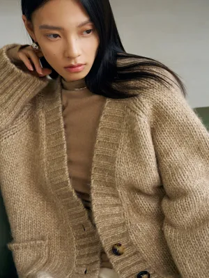 Oversized Knit Cardigan