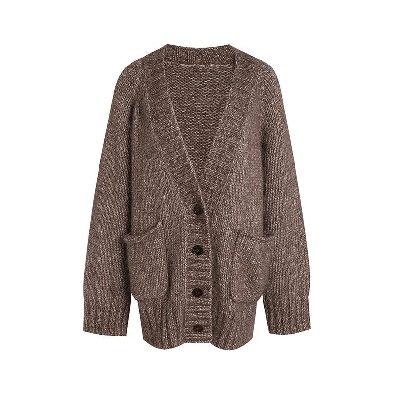Oversized Knit Cardigan