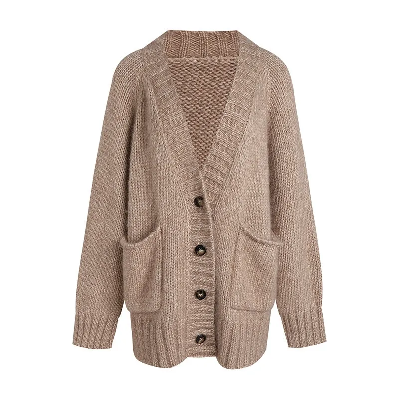 Oversized Knit Cardigan