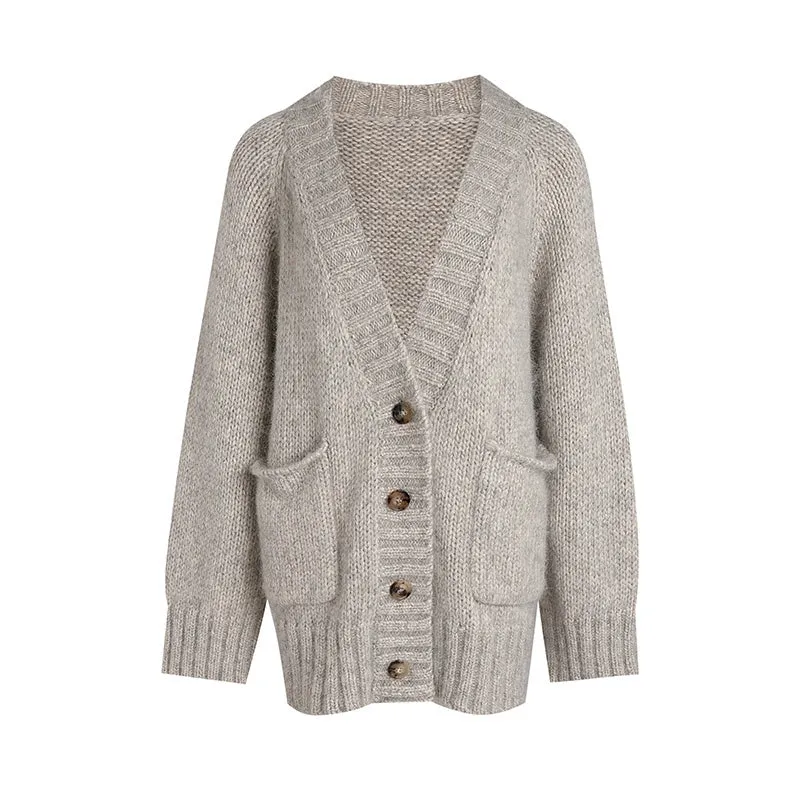 Oversized Knit Cardigan