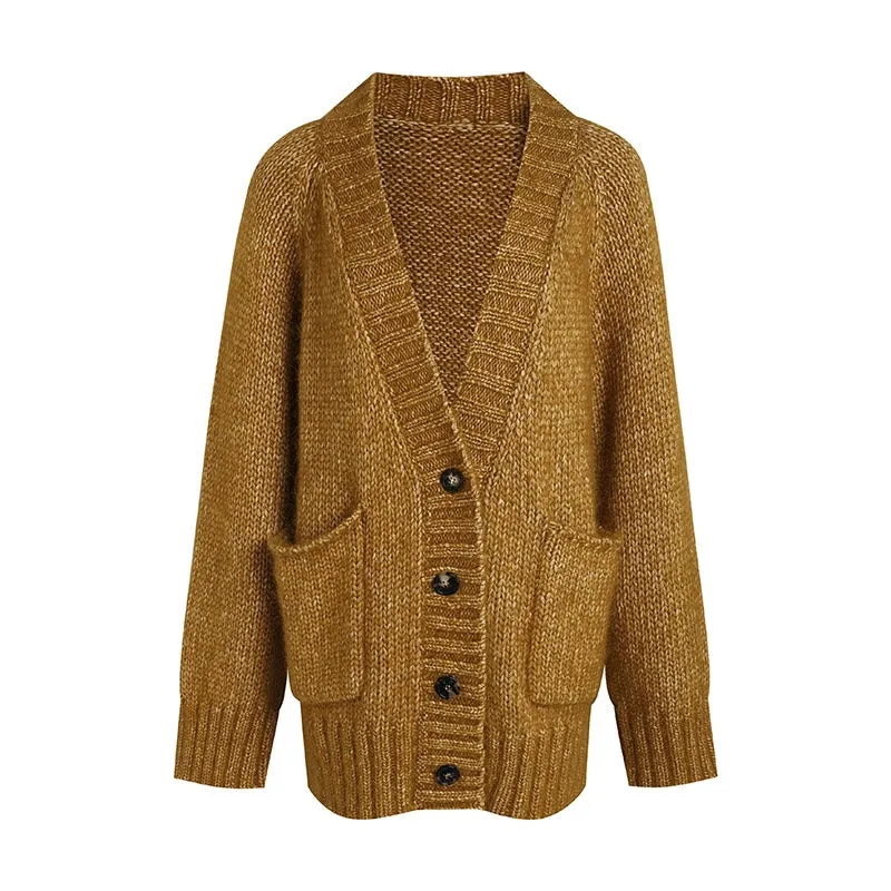 Oversized Knit Cardigan