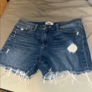 Paige size 29 destroyed denim shorts