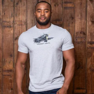 Paint Splosh Aviation Crew Tee - Vervet