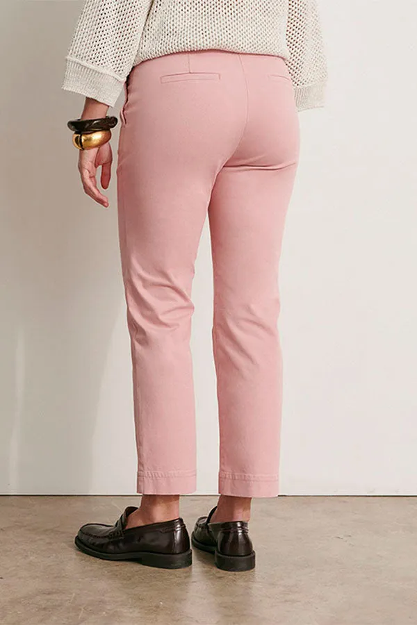 PANJINAPECHE PINK 7/8 TROUSERS