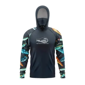 Pelagic Gear UPF 50  Long Sleeve Hooded Fishing Shirt: Ultimate Sun Protection and Comfort