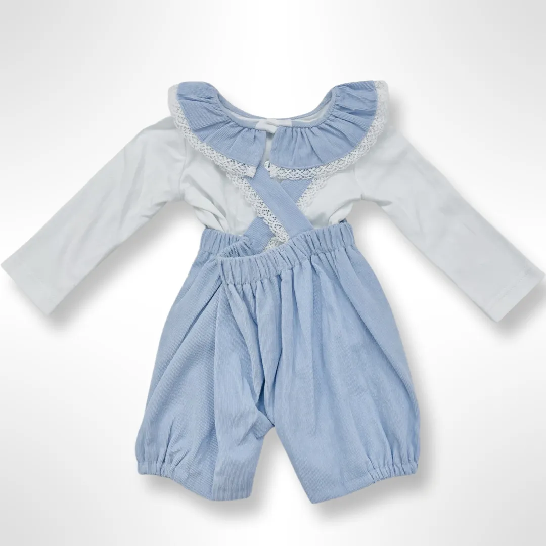 Perrie Collection - Blue Romper Set